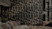 Quadri Wood Mosaic Wall Panel