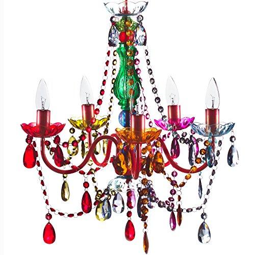 Original Gypsy Color 5 Light Chandelier