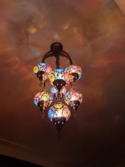 Customized  *HANDMADE* MOSAIC CHANEDLIER