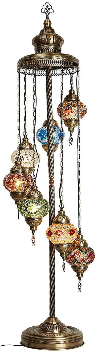 *HANDMADE* MOSAIC GLOBE LAMP LIMITED EDITION (ONLY FEW WILL BE MADE) - C