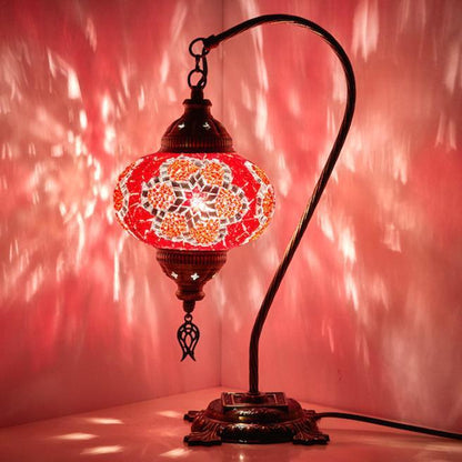 CUSTOMIZED MOSAIC SWAN LAMP (FREE AND FAST EXPEDITED 5 DAY SHIPPING)