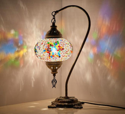 CUSTOMIZED MOSAIC SWAN LAMP (FREE AND FAST EXPEDITED 5 DAY SHIPPING)