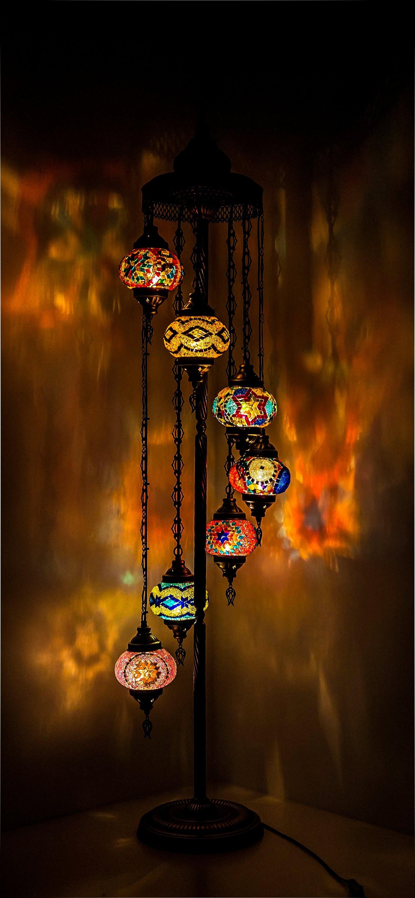 *HANDMADE* MOSAIC GLOBE LAMP LIMITED EDITION (ONLY FEW WILL BE MADE) BIG GLOBES