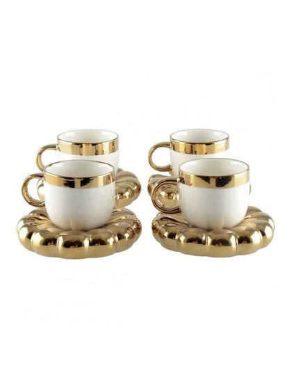 Tea Cup and Soccer Set of 4